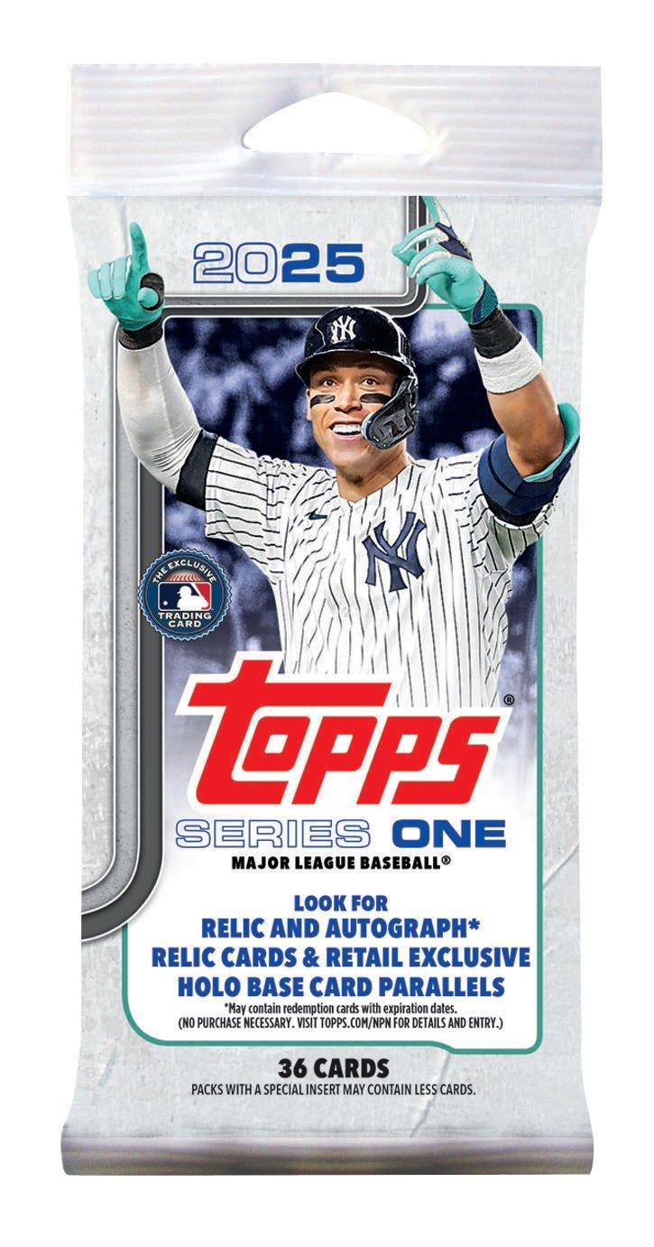 SEEM: 2025 Topps Baseball series 1 fat pack