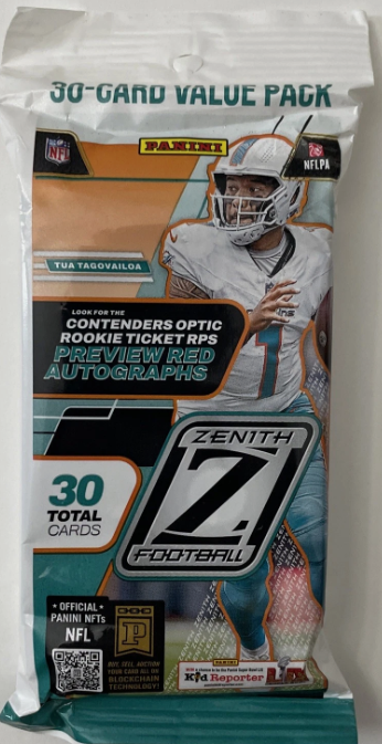 SEEM: 2024 Zenith NFL Trading Cards Fatpack - Find Autos & More!!!