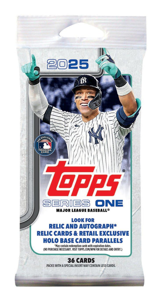 SEEM: 2025 Topps Baseball series 1 fat pack