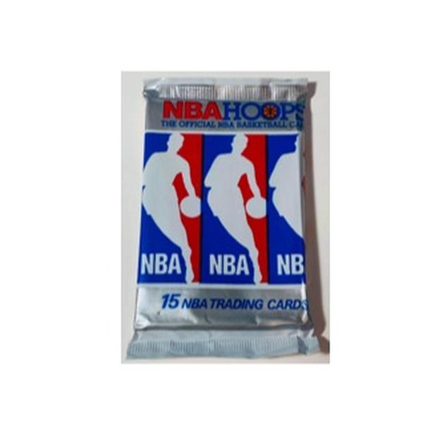 1990-91 NBA Hoops Single Pack - Ripped & Shipped