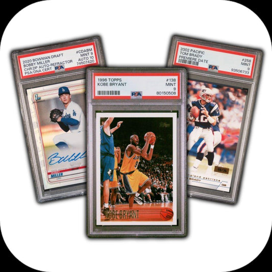 BRL -  Multi Year & Multi Sport Rookie & Vet Inserts Sports Slab Cards - $10 Start Auctions - L