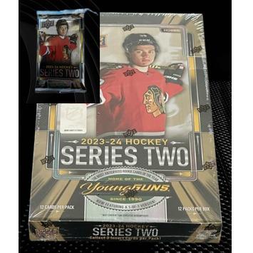 Single Pack: 2023-24 Hockey Upper Deck Series Two