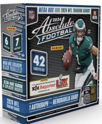 STBL: 2024 Panini Absolute Football NFL Trading Cards Mega Box - Find Autos & More!