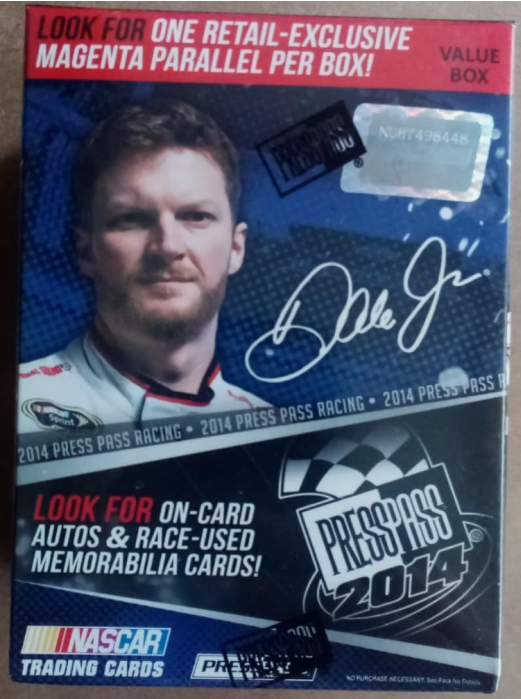 SFFH: 2014 NASCAR Press Pass Trading Cards Blaster