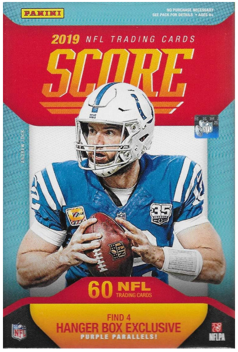 SFFH: 2019 Panini Score NFL Trading Cards Hanger Box