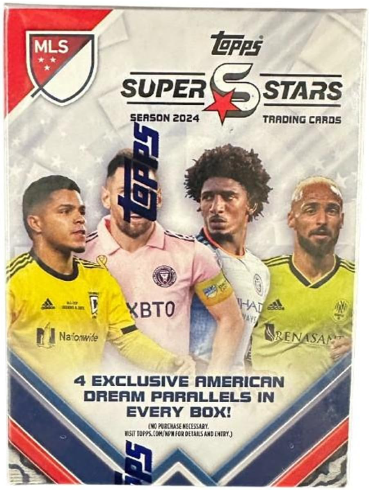 SFFH: 2024 Topps MLS Super Stars 72 Trading Cards Blaster Box