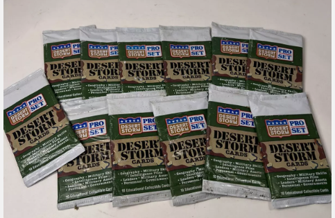 SFFH: 1991 Desert Storm War Pro Set Trading Card (Single Pack)