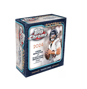 SFFH: 2024 Topps Chrome Football Mega: Live Box Break - Hunt Autographs & More!