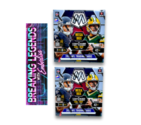 BRE - 100 - (2) BOX PYT BREAK:(2) 2024 Mosaic Megas - Look for autos, SSPs & more!! (Copy)