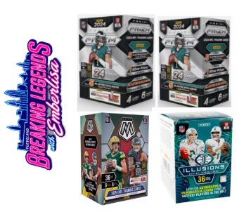 BRE - 114  - (4) BOX BREAK -  (1) Mosaic Blaster, (1) Illusions Blaster, (2) Prizm Blasters