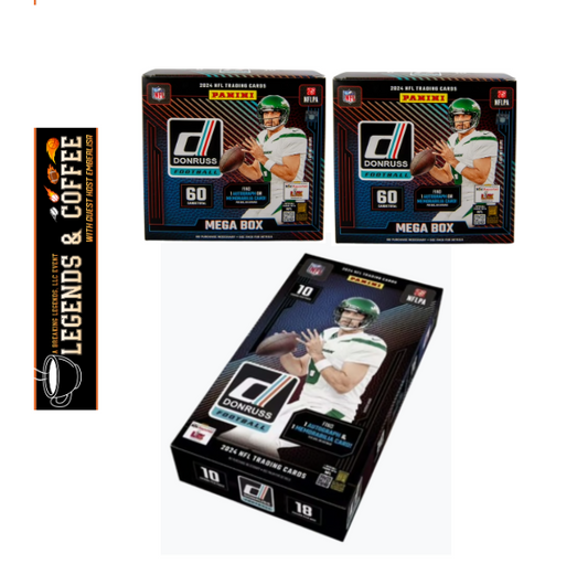 BRE-LC-102 - (3) BOX BREAK -  (1) Donrus Hobby, (2) Donruss Megas