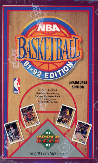 SFFH: 1991-92 Upper Deck NBA Single Pack