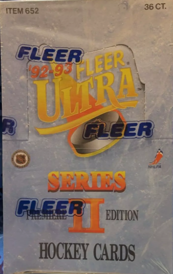 SFFH: 1992-93 Fleer Ultra Series II Hockey Single Pack