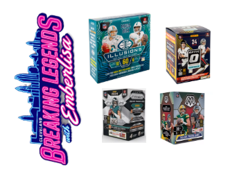 BRE - 126 - (4) BOX BREAK - (1) 2024 Illusions Mega,  (1) 2024 Prizm Blaster, (1) 2024 optic blaster, (1) 2024 Absolute Blaster . - Hunt for SSPs and more!!