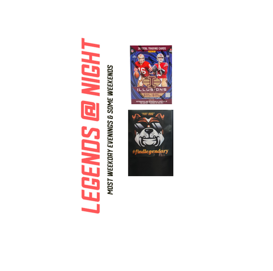 BRF - 184 - 1 BOX PYD BREAK: (1) 2023 Illusions Blaster with a Repack Chaser and Vintage Wax Pack to Each Division!