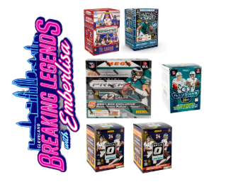 BRE- 128 - (6) BOX PYT BREAK: (1) 2024 Absolute Blaster, (1) 2024 Prizm Football Mega, (1) Rookies and Stars Blaster, (2)- 2024 Optic blaster, (1) 2024 Illusions Blaster- Hunt for SSPs and more!!