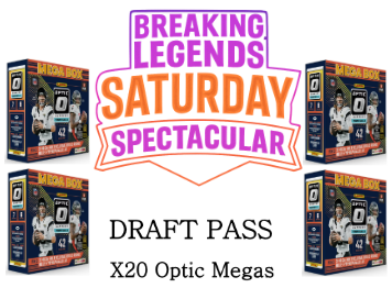 BRE-SG- 100 - (20) BOX BREAK -  (20) 2024 Optic Megas - Hunt SSPs and More!!