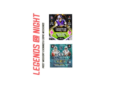 BRF - 188 - (2) BOX PYT HOBBY BREAK: (1) 2024 Phoenix Hobby Box & (1) Illusions Mega Box - Hunt for autos, SSPs and More!!!