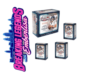 BRE- 140 - (4) BOX PYT BREAK: (1) 2024 Topps Chrome Football, (3) Topps Chrome Blasters - Hunt for SSPs and more!!!