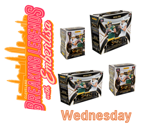 BRE 213- Wed 8.13  (4) Box Break:  (2) 2024 Select Mega, (2) 2024 Select blaster - Hunt for SSPs and more!!