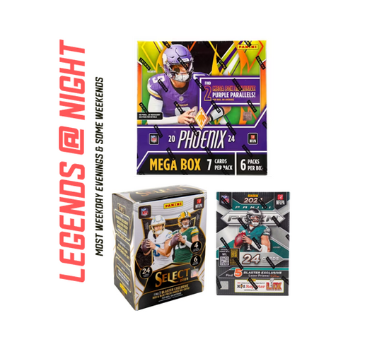 BRF - 239 - (3) BOX PYT BREAK: (1) 2024 Phoenix Mega (1) 2024 Select Blaster (1) Prizm Blaster - Hunt rookies & SSPs!!!