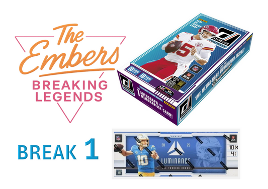 BRE 232 9.20 (2) Box Break:  (1) 2025 Donruss Hobby (1) 2025 Luminance Hobby.  Break 1