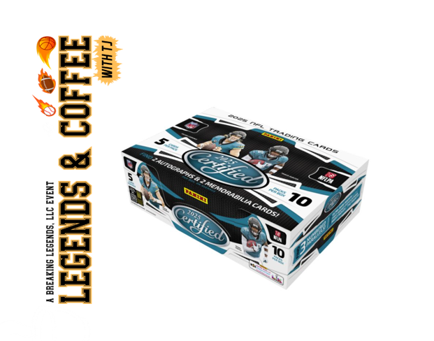 BRB - 2154 - (1) BOX DIVISIONAL BREAK - (1) 2025 Certified Hobby Box! Hunt rooks & SSPs!!! - T