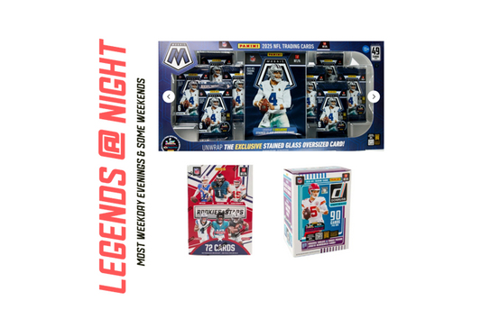 BRB - 266 - (3) BOX PYT BREAK - (1) 2025 Mosaic Bundle (1) Rookies & Stars Blaster (1) 2025 DonRuss Winter Blaster! Hunt rooks & SSPs!! - F