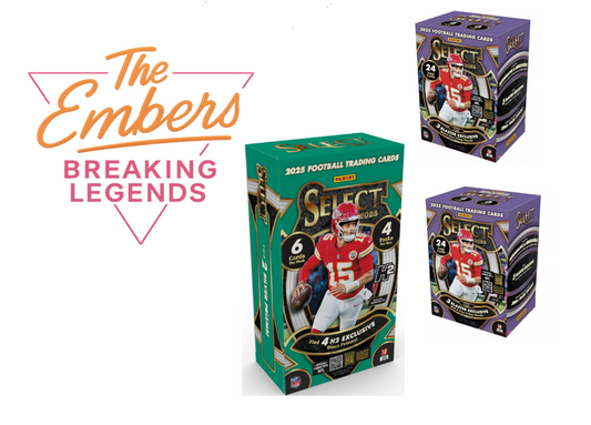 BLE -31426- 257- (3) BOX PYT BREAK - , (2) 2025 Select football blasters  (1) 2025 Select H2 box