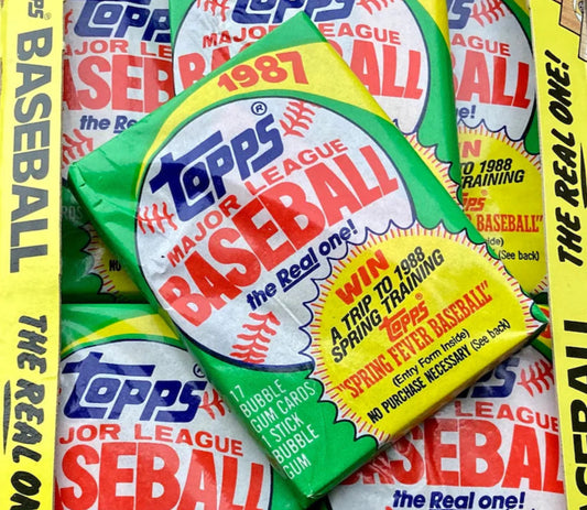 SEEM: 1987 Topps Baseball Pack