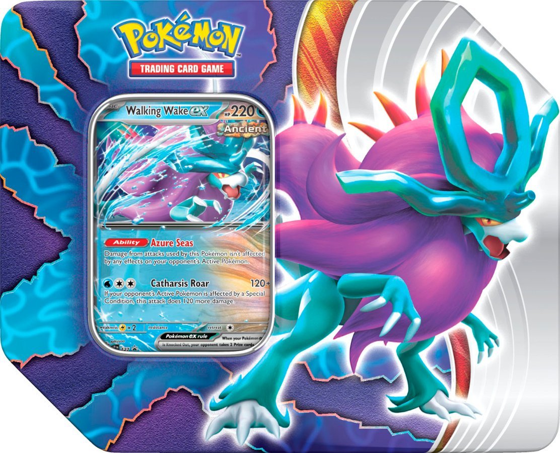 Seem : Pokemon Trading Card Game Paradox Clash - Walking Wake Tin